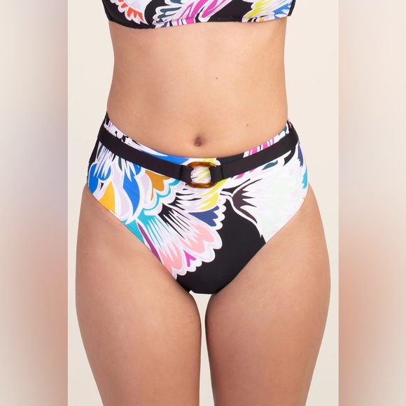 Trina Turk • Seychelles high-waisted swim bottoms • size: 6 - Picture 3 of 10